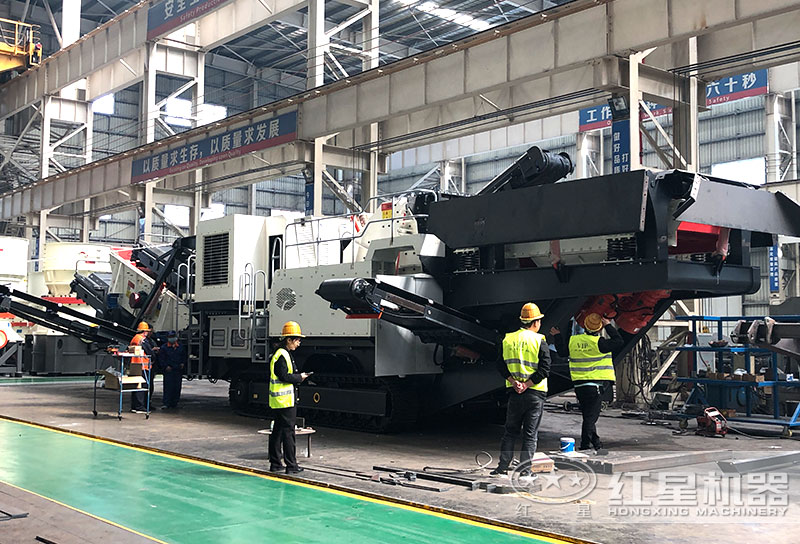 石料打砂機(jī)車(chē)間現(xiàn)貨，隨時(shí)來(lái)廠考察