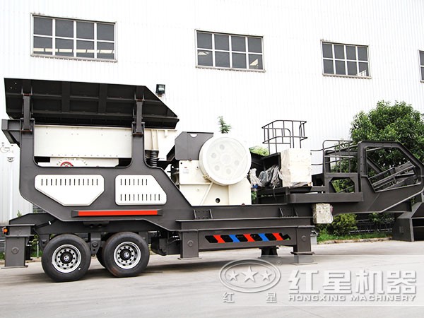 小型流動三合一打石機高清圖 小型流動三合一打石機高清圖