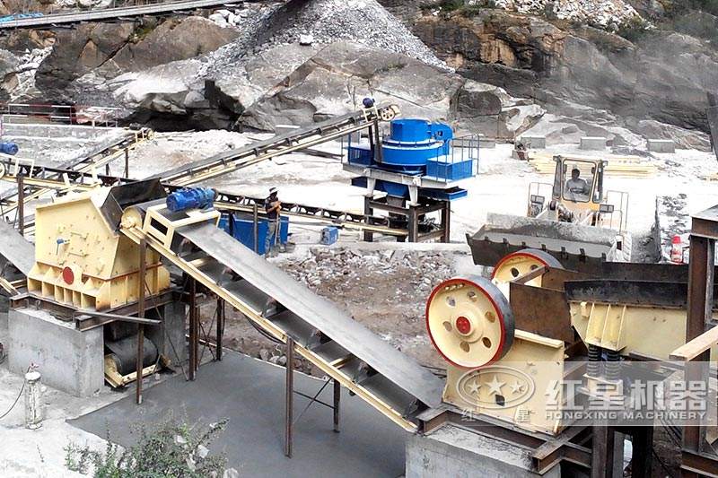 制砂生產(chǎn)線(xiàn)現(xiàn)場(chǎng)
