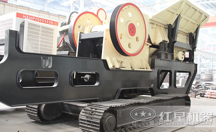 履帶式移動磚渣粉碎機 履帶式移動磚渣粉碎機