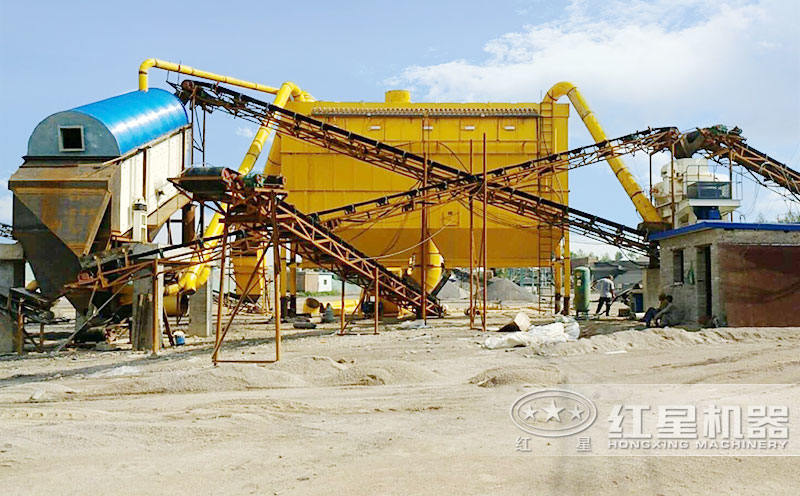 環(huán)保型打砂生產(chǎn)線(xiàn)現(xiàn)場(chǎng)