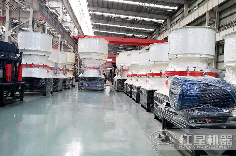 大型圓錐式破碎機(jī)立體設(shè)計(jì)，占地面積小，作業(yè)效率高