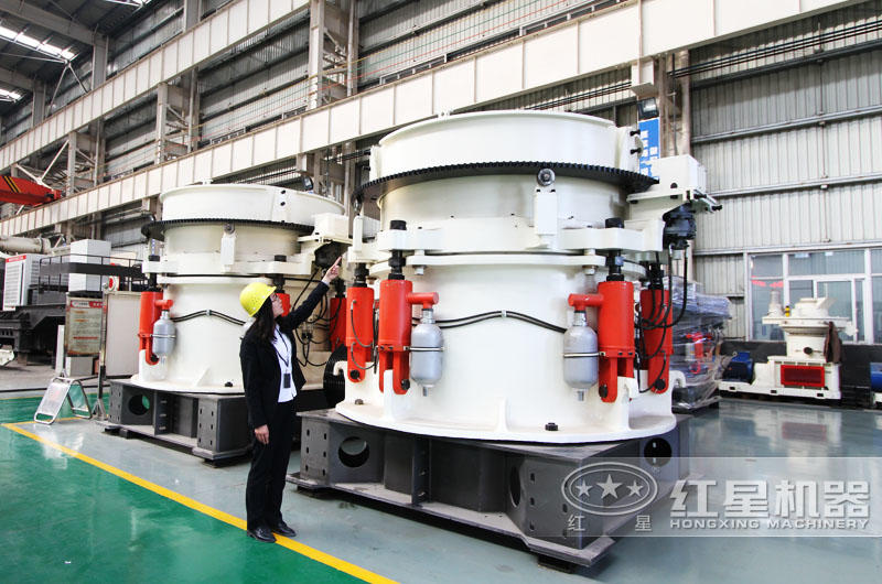 多缸液壓圓錐破碎機，出料整齊度高
