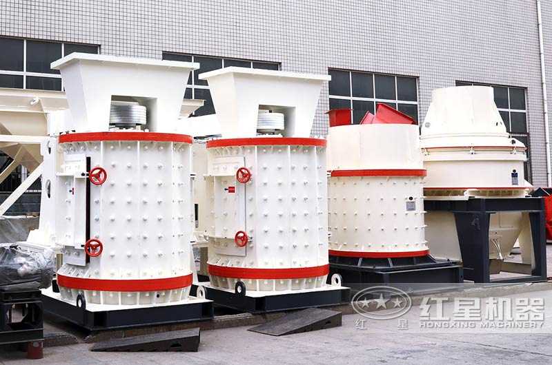 復(fù)合式石子制砂機(jī)，成品呈立方體狀，粒型好