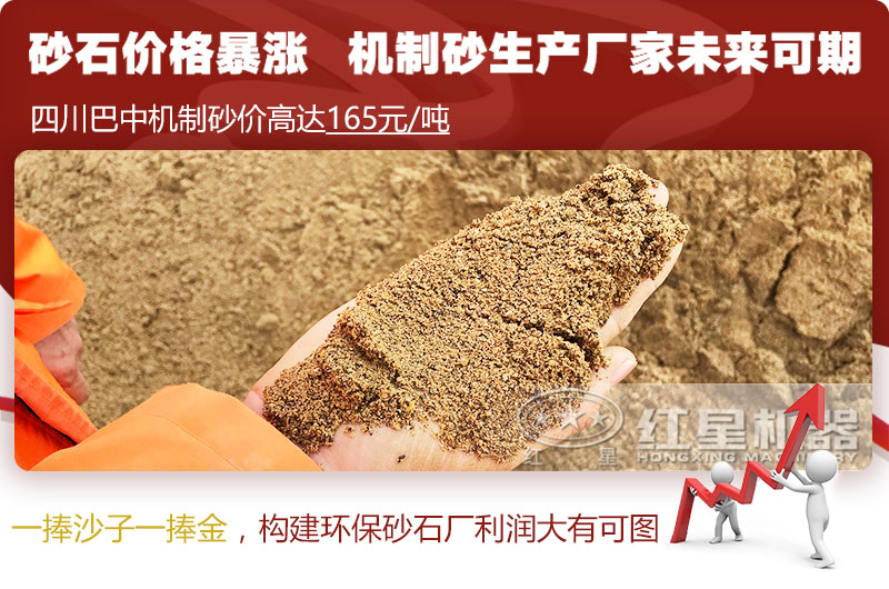 沙子利潤高，前景好