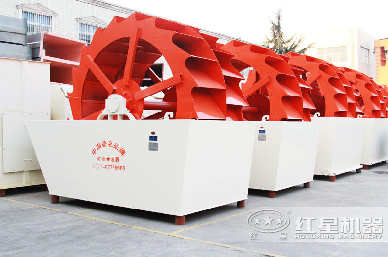 洗砂機(jī)用于沙場(chǎng)清洗，洗凈度高達(dá)99%