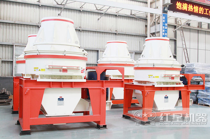 直通沖擊式制砂機(jī)，體積小，移動(dòng)方便