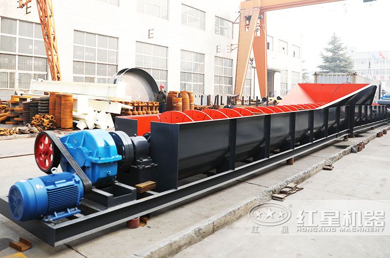 螺旋式洗砂機(jī)，耐磨件更換周期長