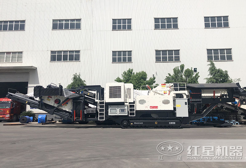 履帶式移動破碎機